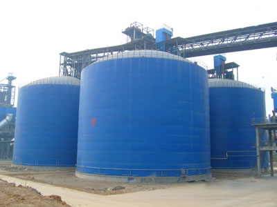 杭锦后水泥钢板库改造