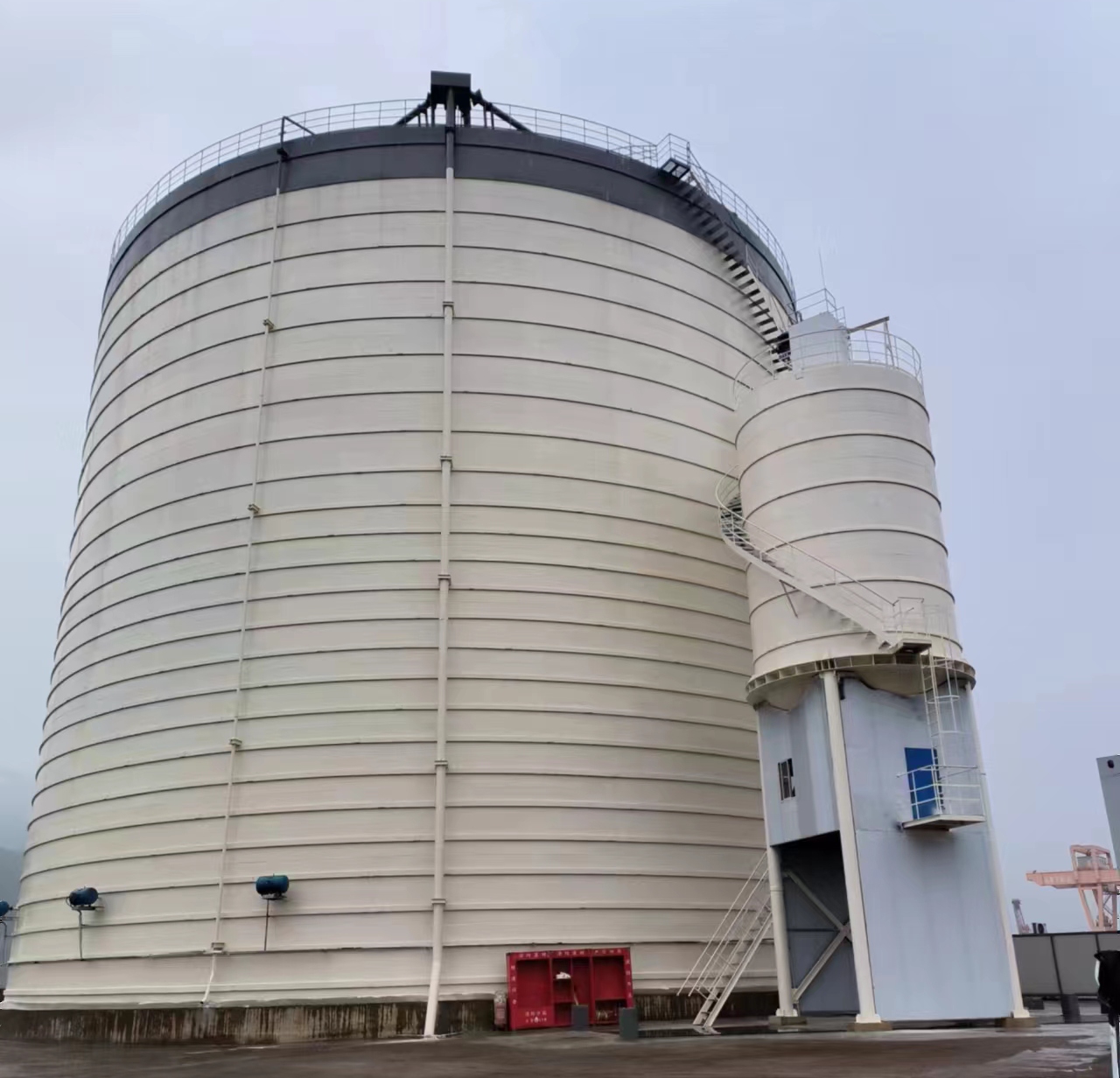 杭锦后10万吨水泥钢板库